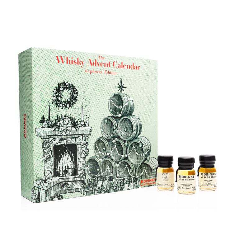 Drinks by the Dram Whisky Advent Calendar Explorers 24x30ml