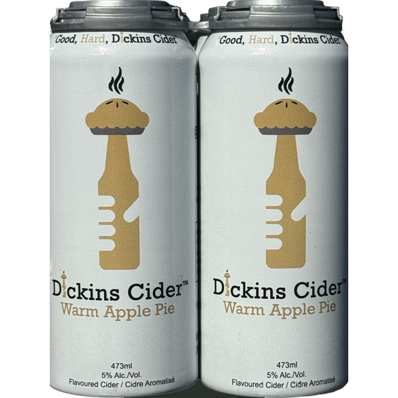 Dickins Cider Warm Apple Pie 4 Tall Cans