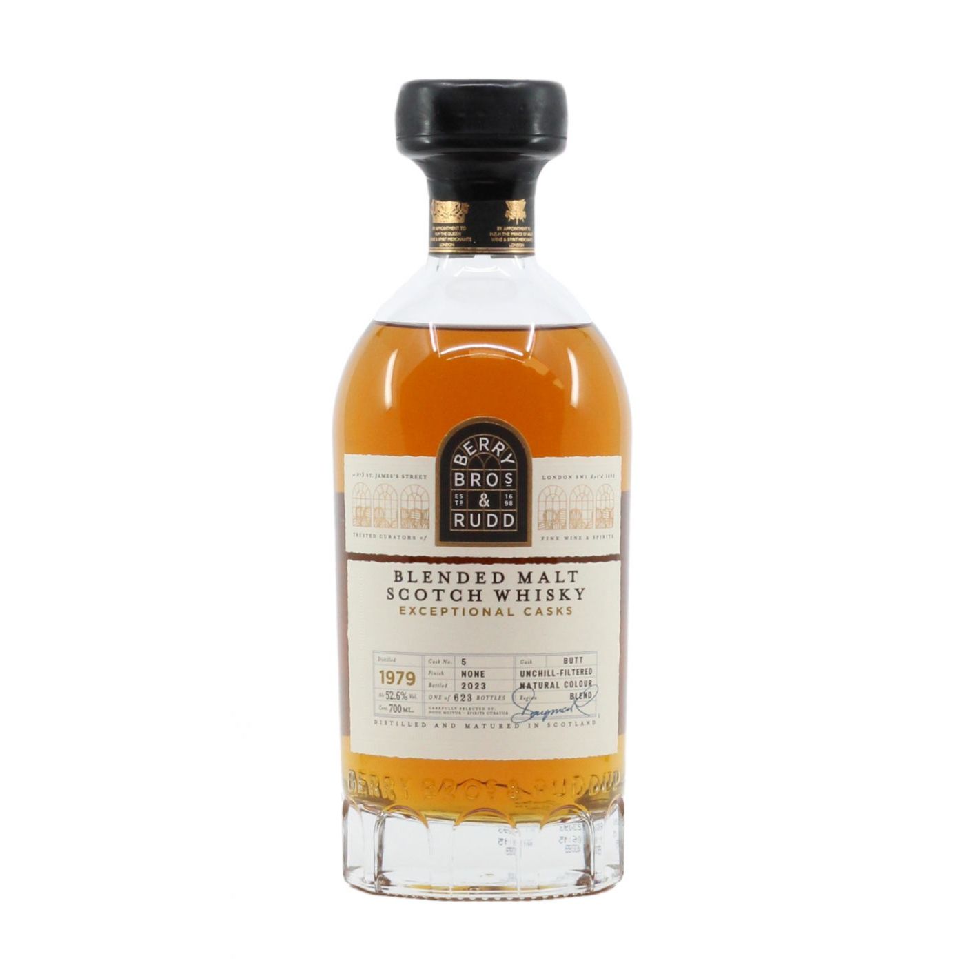 Berry's Blended Malt Cask No. 5 1979 43 Year Old 700ml 52.6%