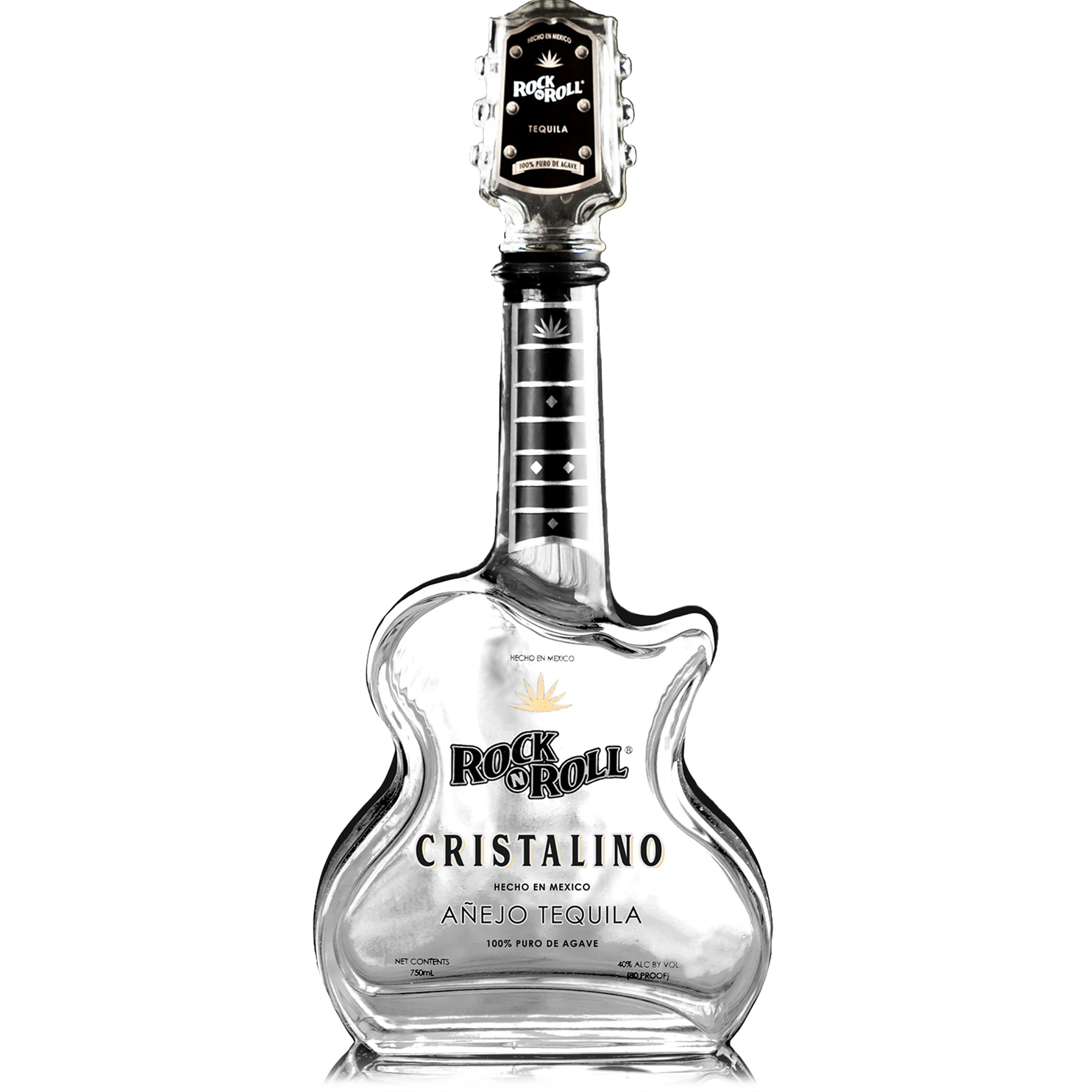 Rock N Roll Tequila Cristalino Anejo 750ml