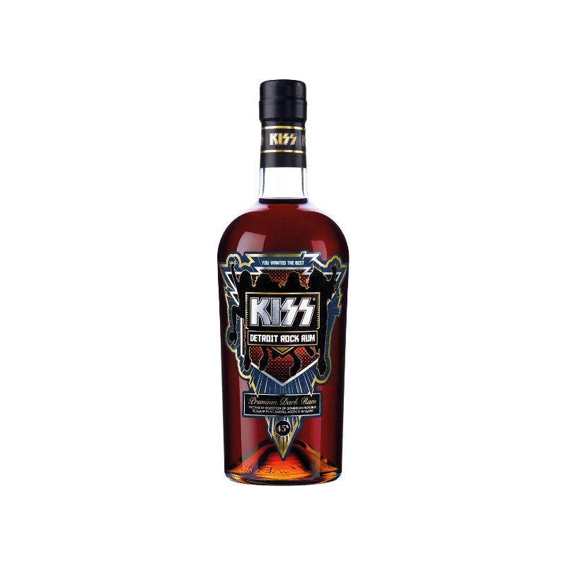 Kiss Detroit Rock Rum 45% 750ml