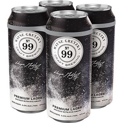 Wayne Gretzky Lager 4 Tall Cans