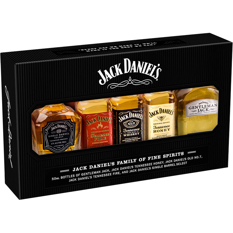 Jack Daniel's Family of Brands Gift Pack 5x50ml