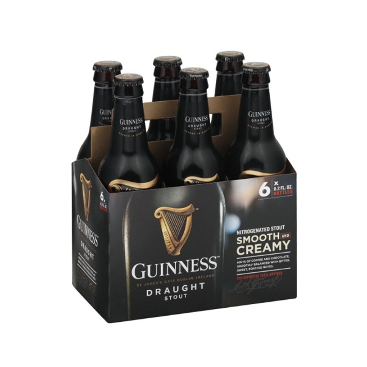 Guinness Draught 6 Bottles
