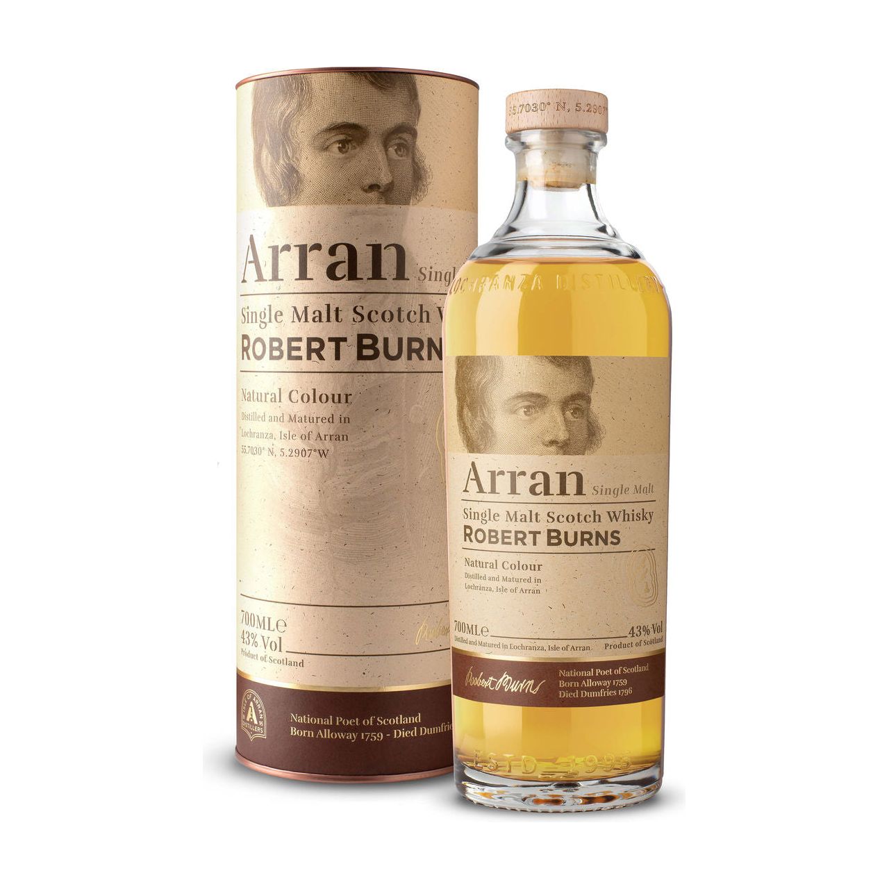 Arran Robert Burns Single Malt 700ml