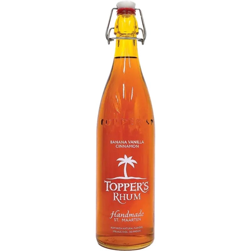 Topper's Banana Vanilla Cinnamon Rhum 750ml