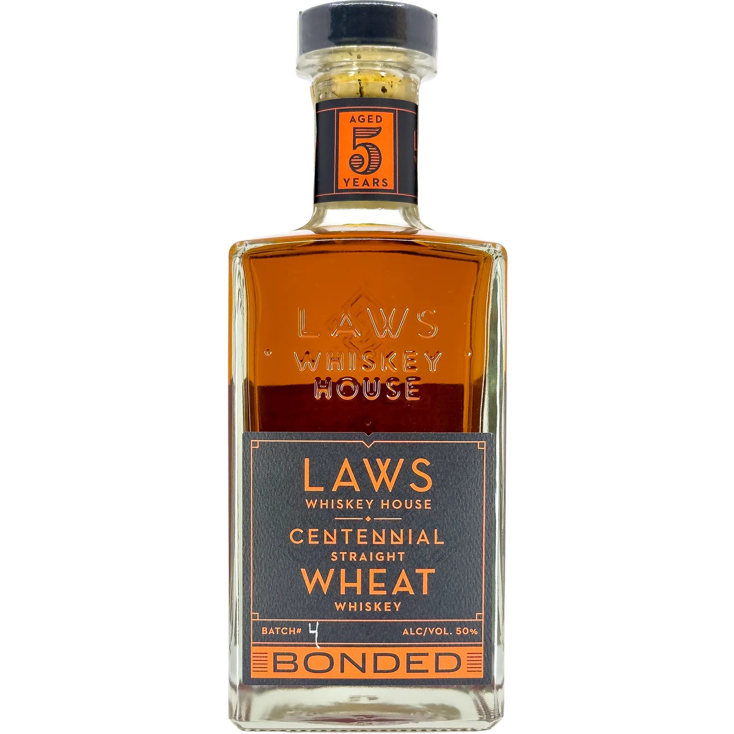 Laws Centennial Wheat Whiskey Finished in Curacao Casks