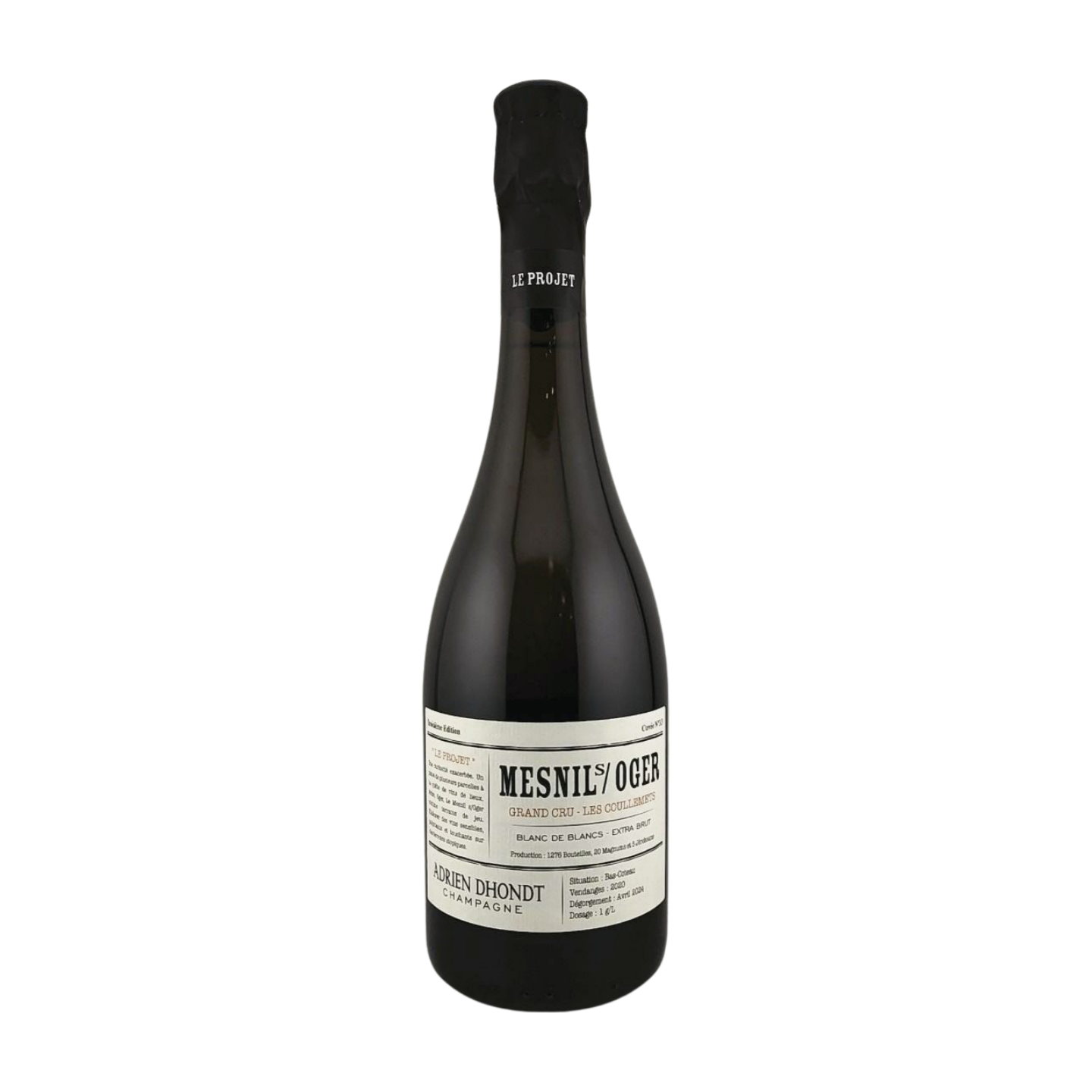 A. Dhondt Mesnil Grand Cru Coullemets 2020