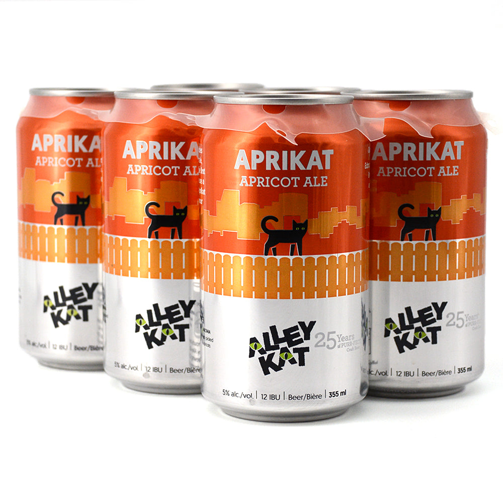 Alley Kat Aprikat Apricot Ale 4 Tall Cans