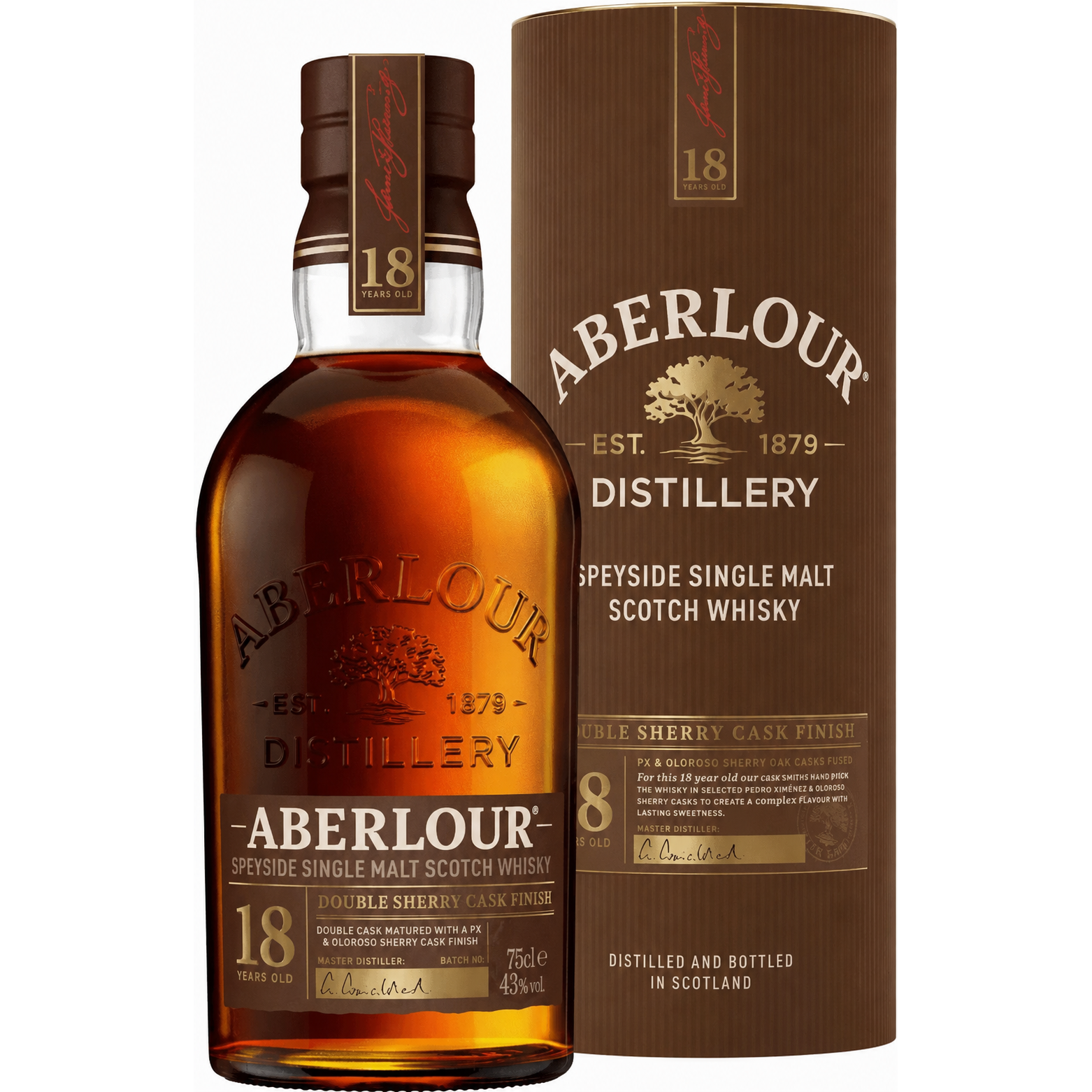 Aberlour 18 Year Old Double Sherry Cask 750ml