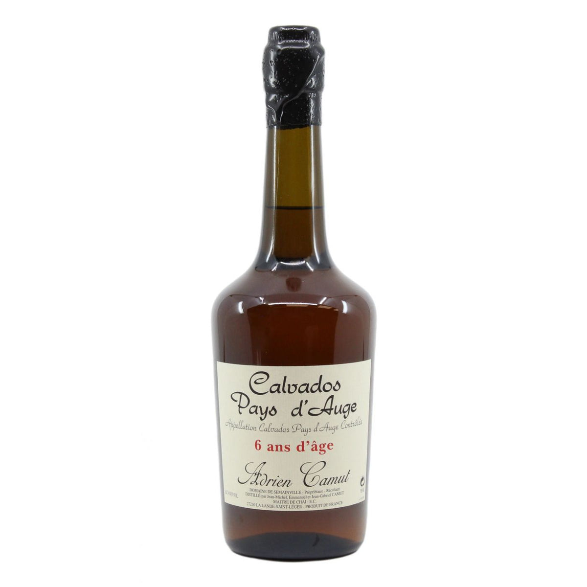 Adrien Camut Calvados du Pays d'Auge 6 ans d'Age