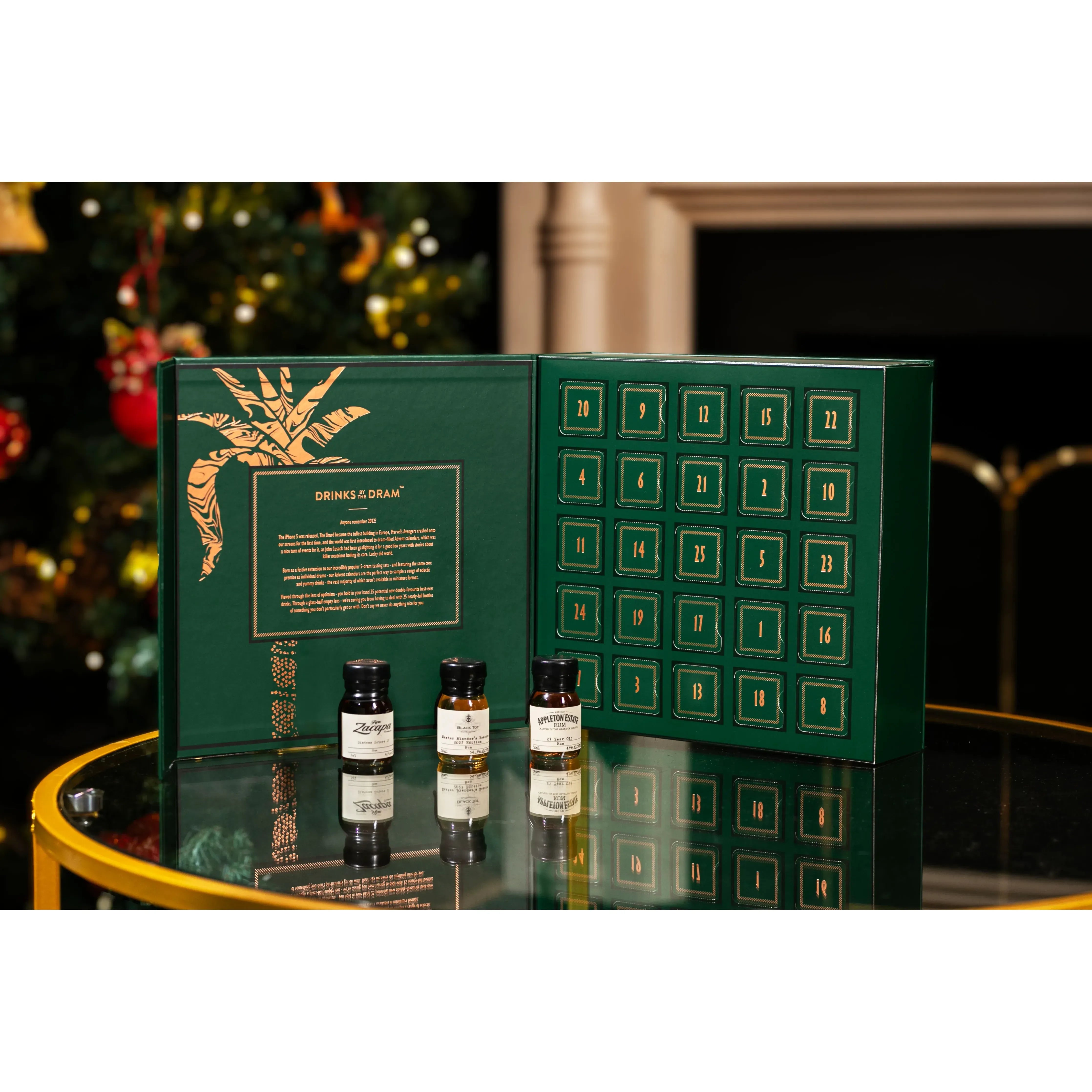 Drinks by the Dram The Rum Advent Calendar 2025 25 x 30ml