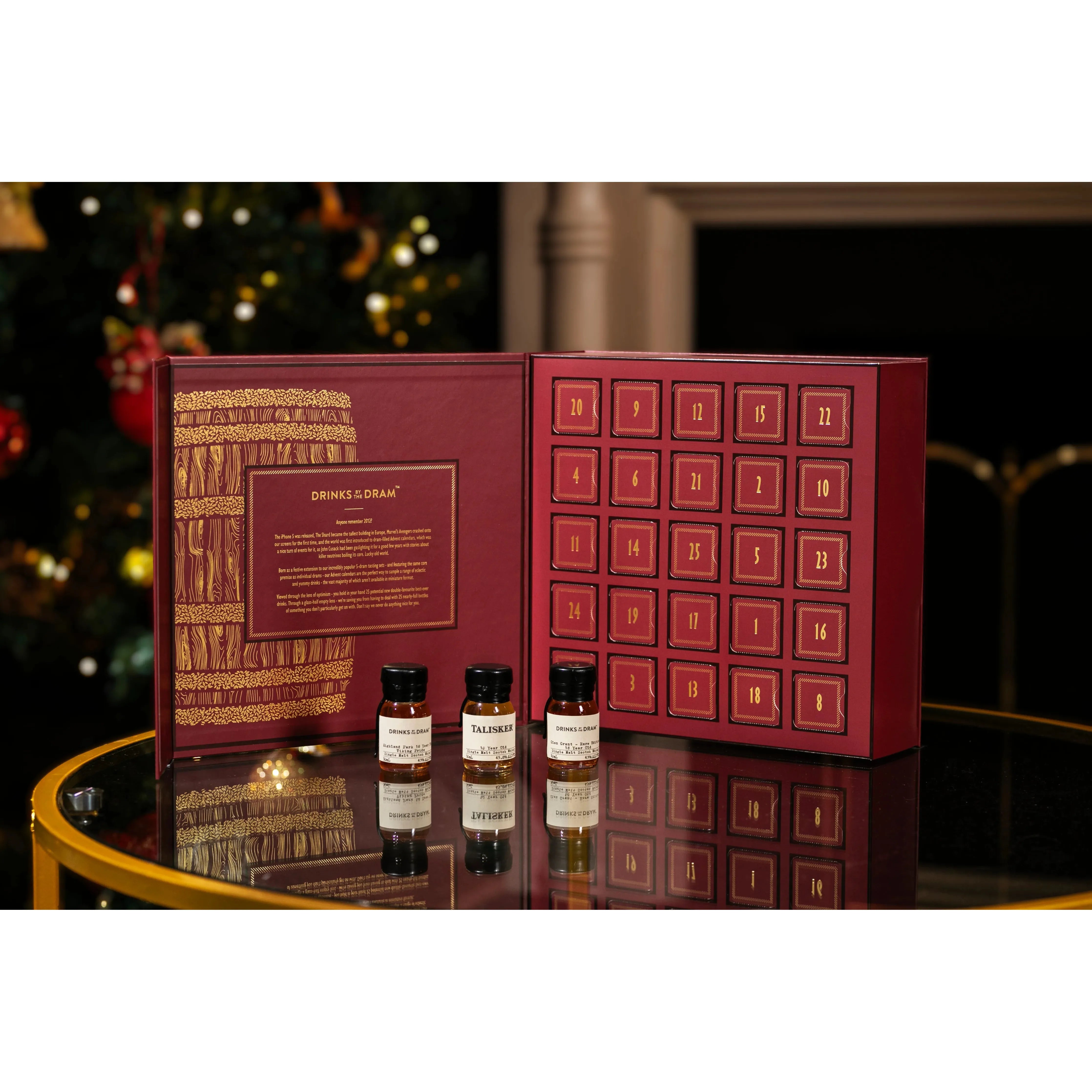 Drinks by the Dram The Whisky Advent Calendar 2024 25x30ml