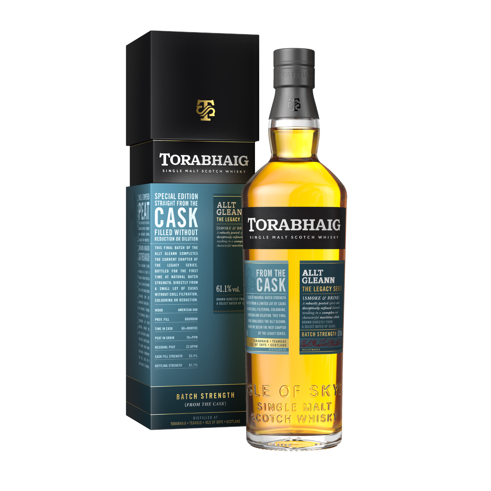 Torabhaig Allt Gleann Batch Strength 700ml