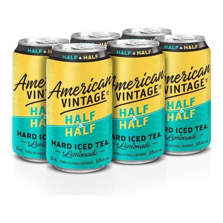 American Vintage Half & Half Iced Tea & Lemonade 6 Cans