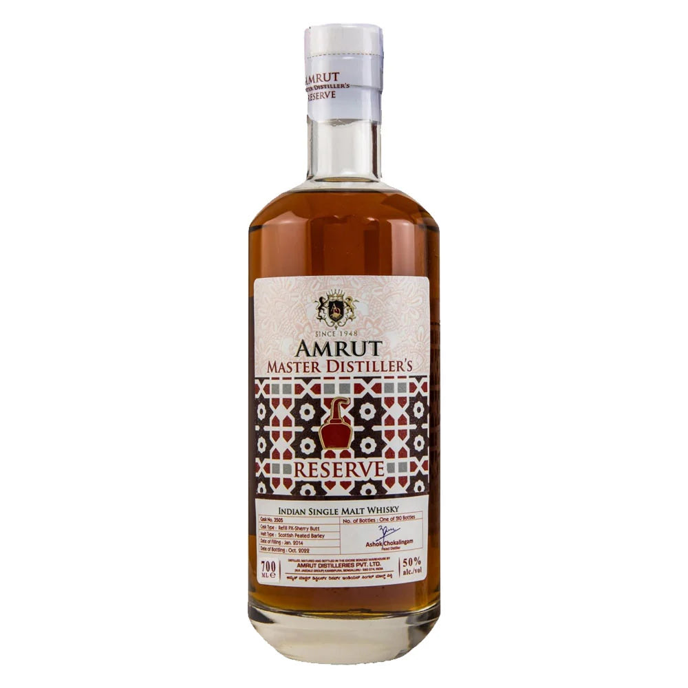 Amrut Master Distiller's Reserve 8 Year Old Cask #3505 Indian Single Malt Whisky