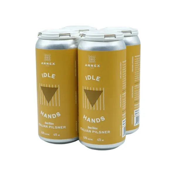 Annex Idle Hands Pils 4 Tall Cans
