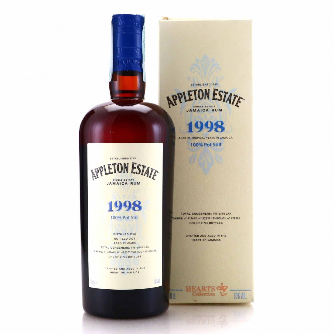 Appleton Estate Hearts Collection 1998 25 Year Old Rum