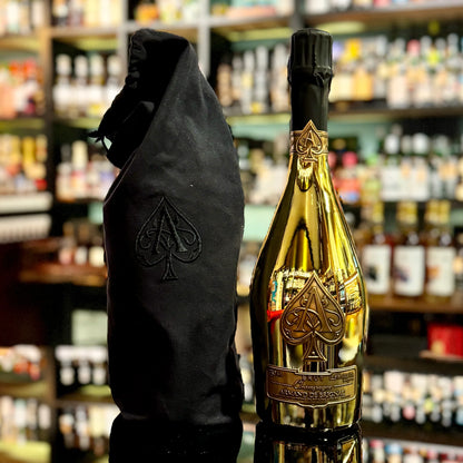 Armand De Brignac Ace of Spades Brut Gold Champagne with Velvet Bag