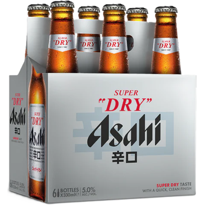 Asahi Super Dry 6 Bottles