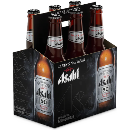 Asahi Super Dry 6 Bottles
