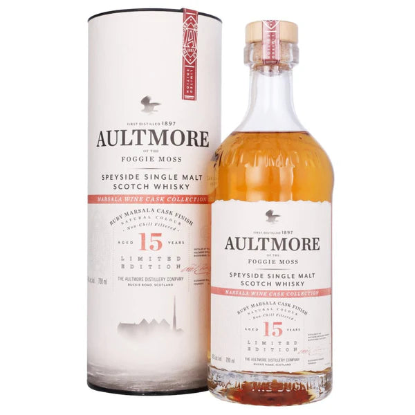 Aultmore 15 Year Old Ruby Marsala Cask Finish