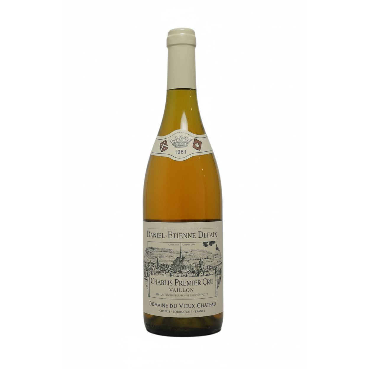 B. & E. Defaix Chablis 1er Cru Vaillons 1981