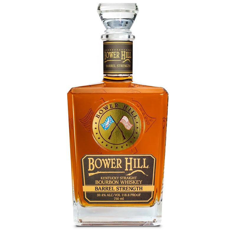 Bower Hill Barrel Strength Bourbon 59.4% ABV 750ml