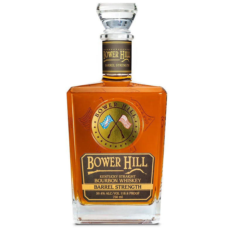Bower Hill Barrel Strength Bourbon 59.4% ABV 750ml