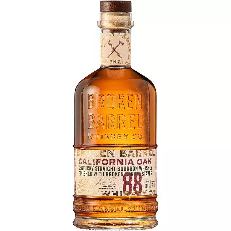 Broken Barrel California Oak Bourbon 44% 750ml