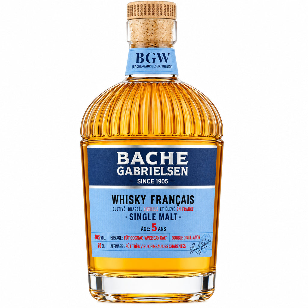 Bache Gabrielsen BGW French Whisky Single Malt 5 Years Old 700ml