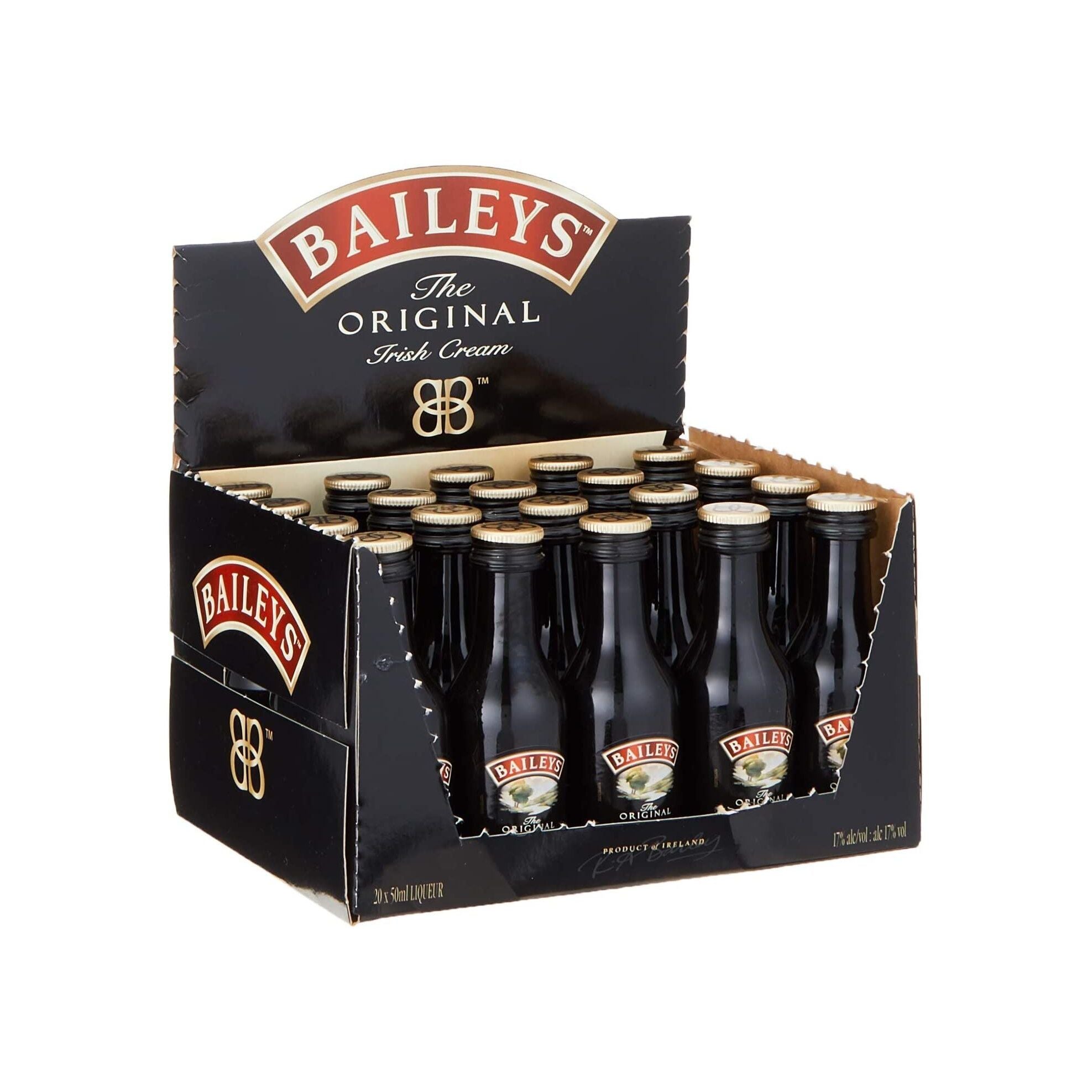 Baileys The Original Irish Cream Liqueur 20x50ml
