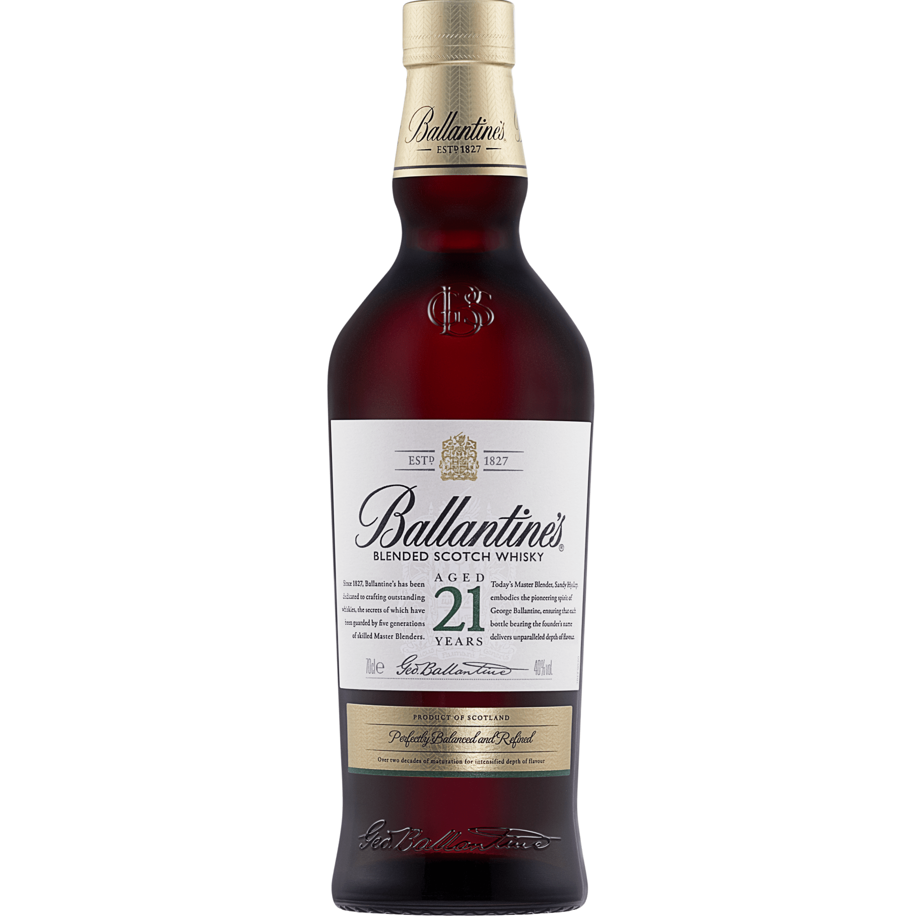 Ballantine's 21 Year Old – BSW Liquor