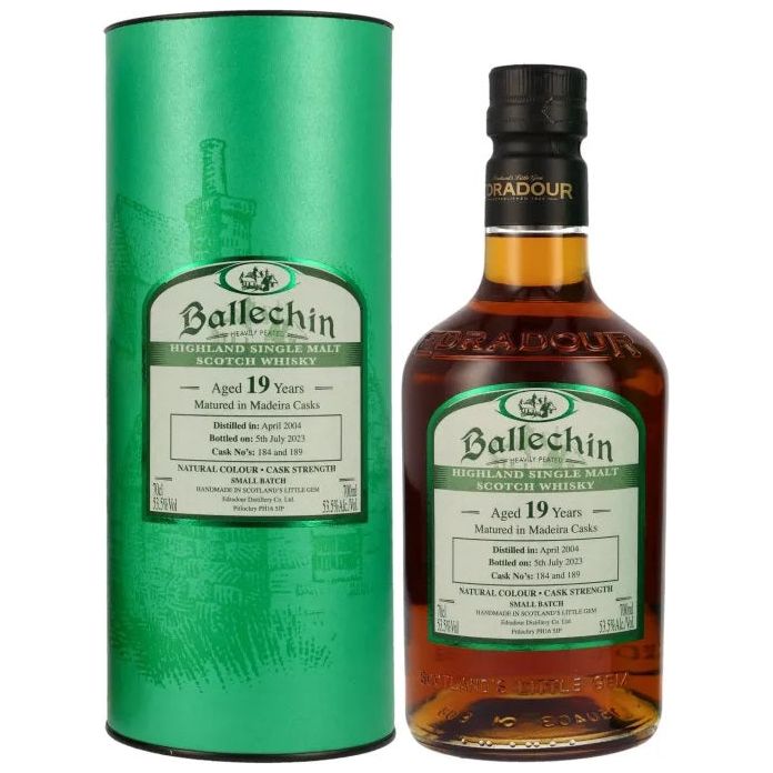 Edradour Ballechin 2004 19 Year Old Madeira Cask 53.5% 700ml