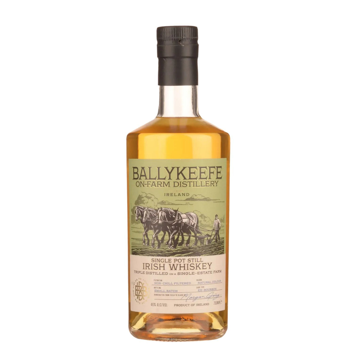 Ballykeefe Single Pot Still Irish Whiskey