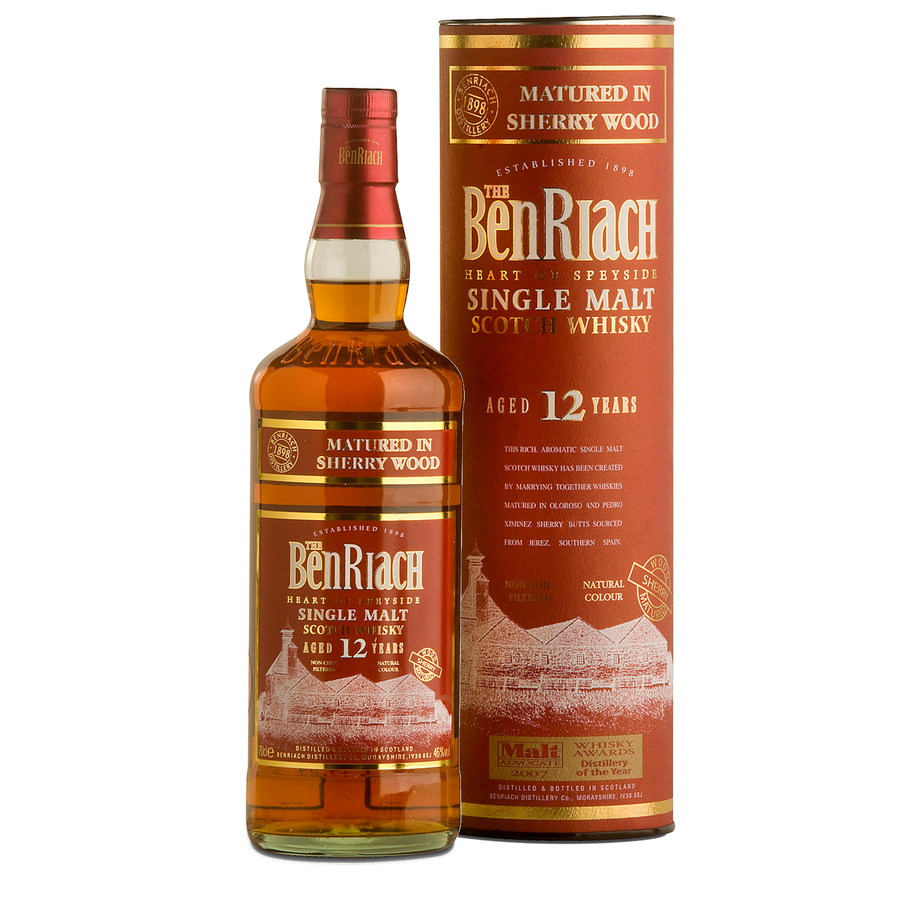 Benriach 12 Year Old Sherry Wood 700ml