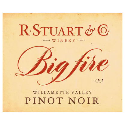 R. Stuart & Co Big Fire Pinot Noir 2020 750ml