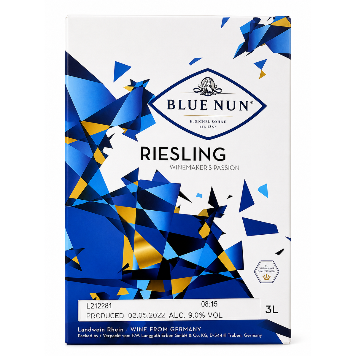 Blue Nun Winemakers Passion Riesling 3L Bag in Box