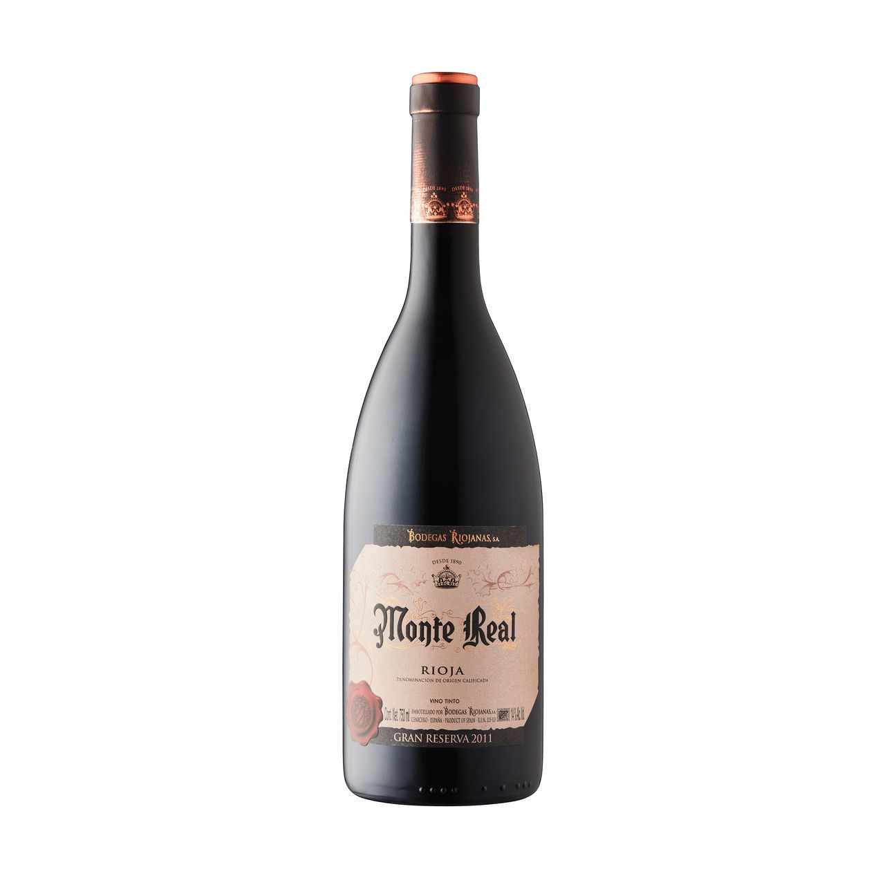 Bodegas Riojanas Monte Real Gran Reserva