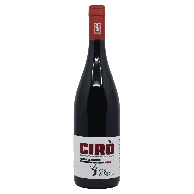 Vumbaca Ciro Rosso Superiore Riserva 2020 750ml