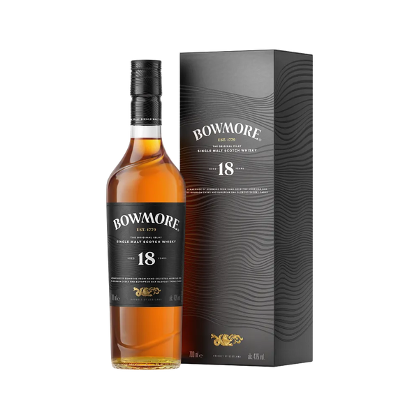Year 18 Bowmore 46% 700ml 18年 BOWMORE Old Drop Whisky – ウイスキー