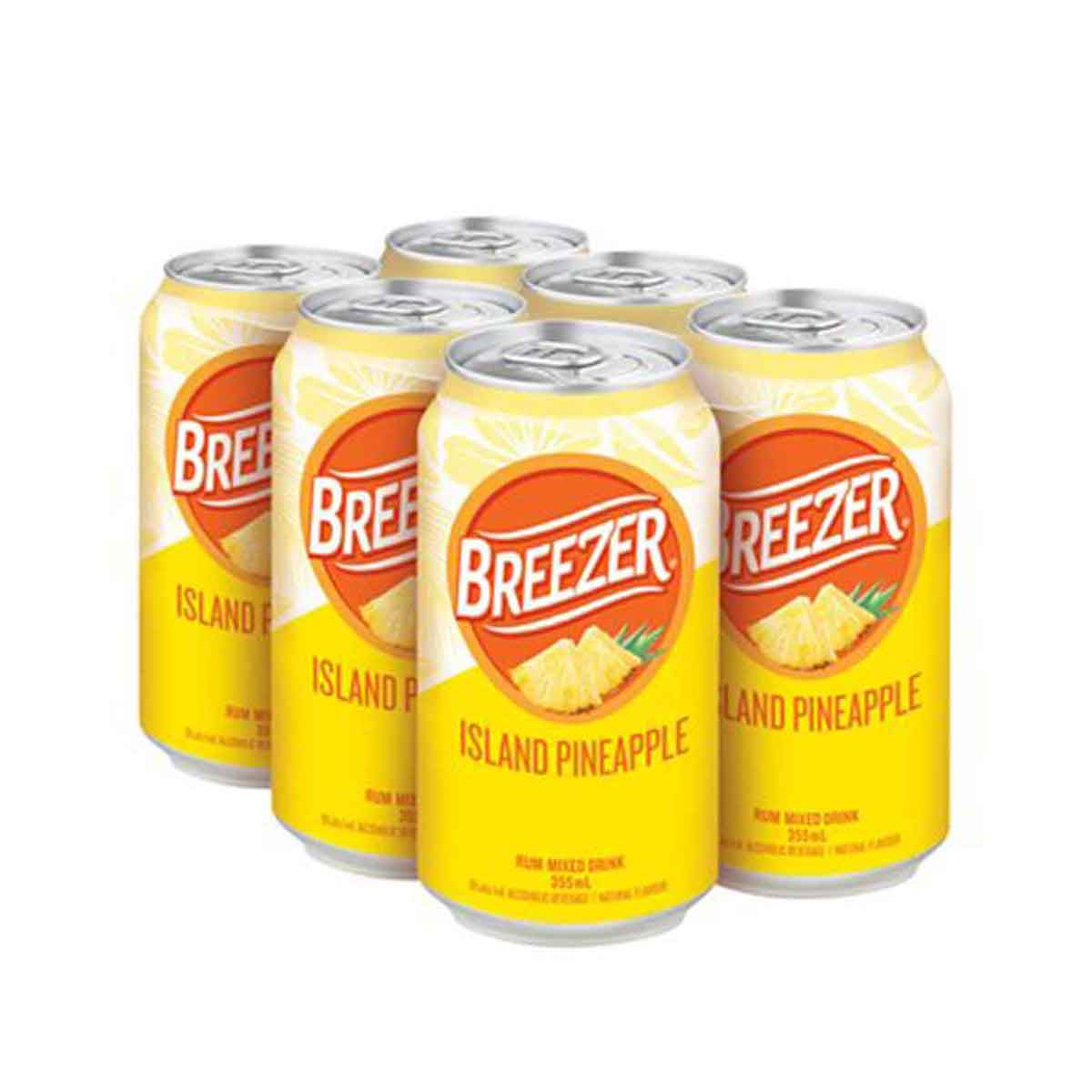 Breezer Island Pineapple 6 Cans