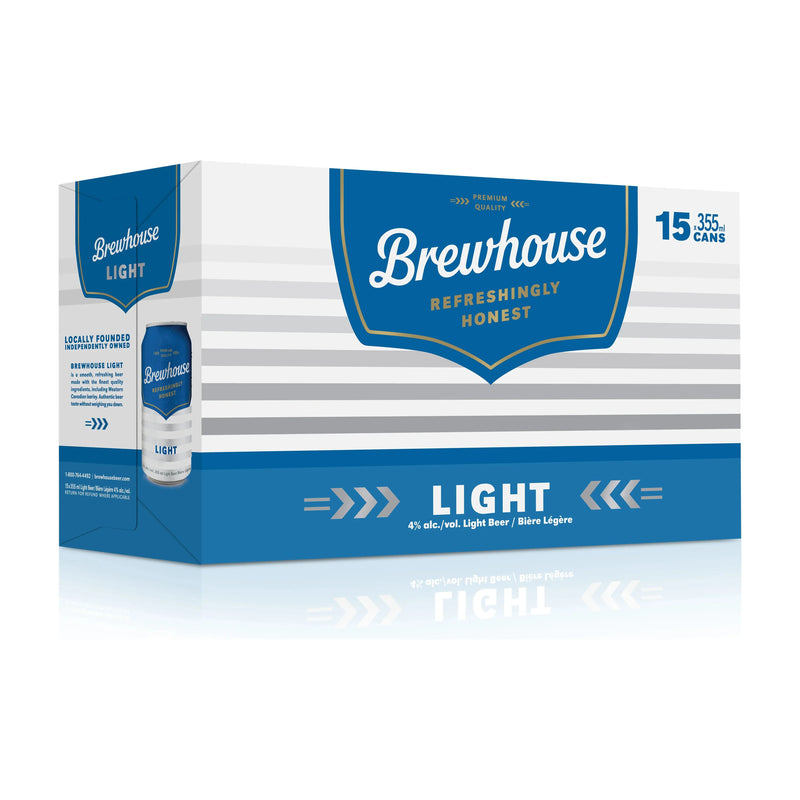 Brewhouse Light 15 Cans