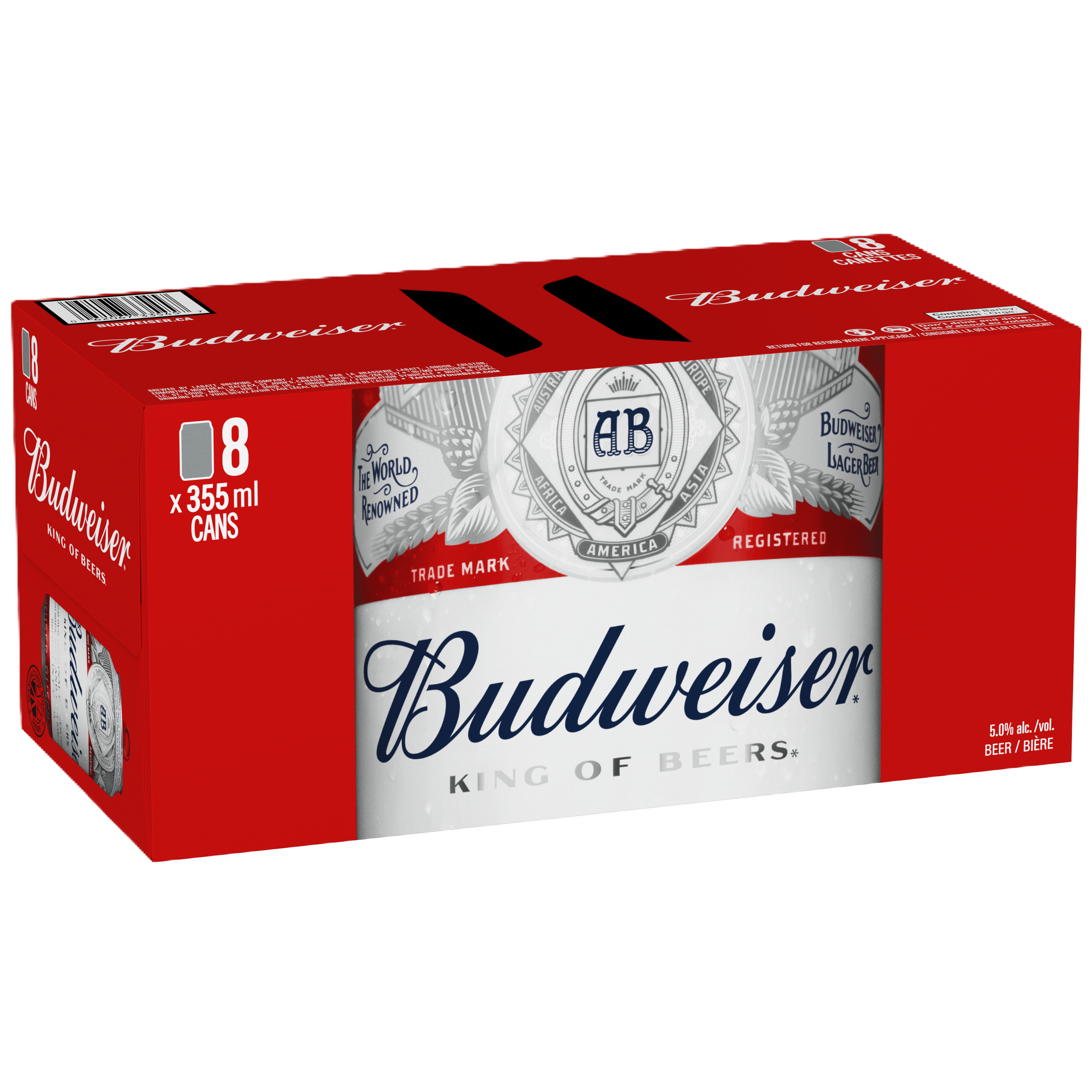 Budweiser 8x355ml Cans