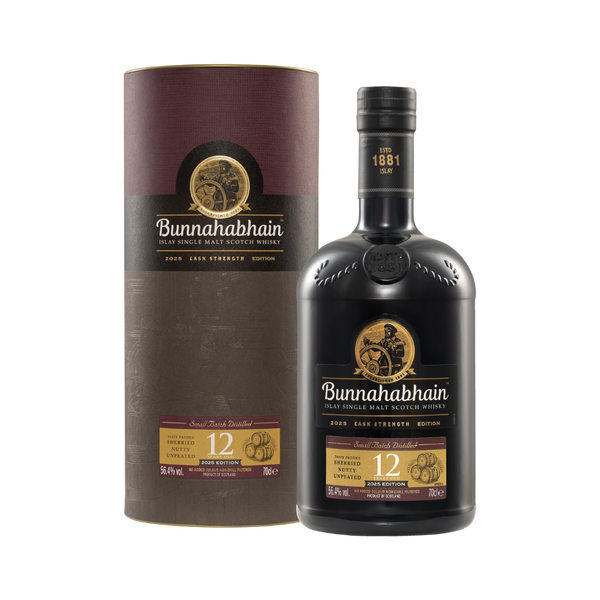 Bunnahabhain 12 Year Old Cask Strength 2025 Edition – BSW Liquor