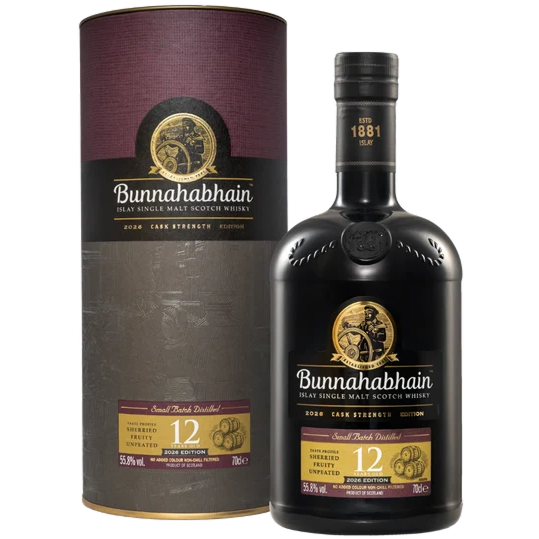 Bunnahabhain 12 Year Old Cask Strength 2026