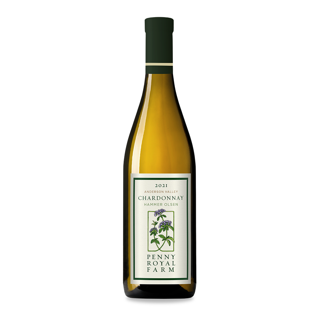 Penny Royal Farm Chardonnay Hammer Olsen Vineyard Anderson Valley 2021 750ml