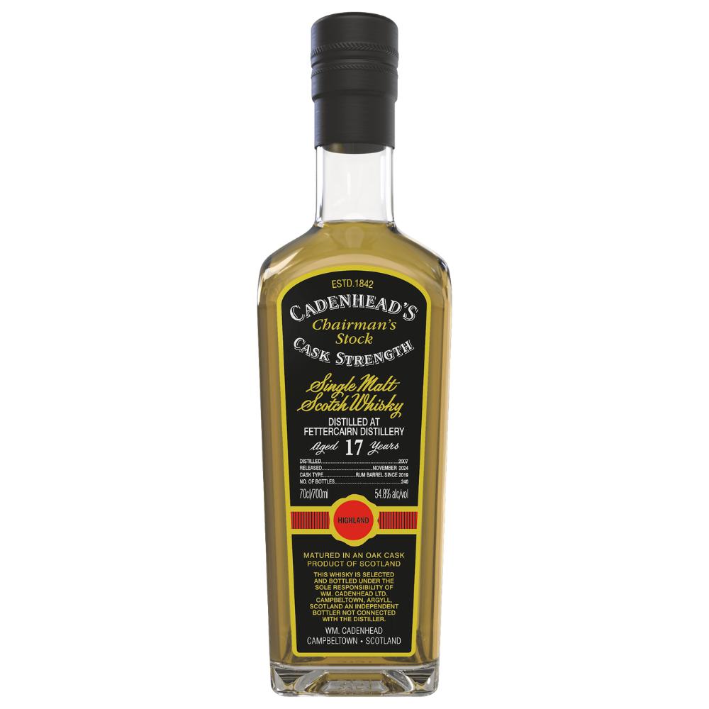 Cadenhead's Chairman's Stock Fettercairn 17 Year Old 2007