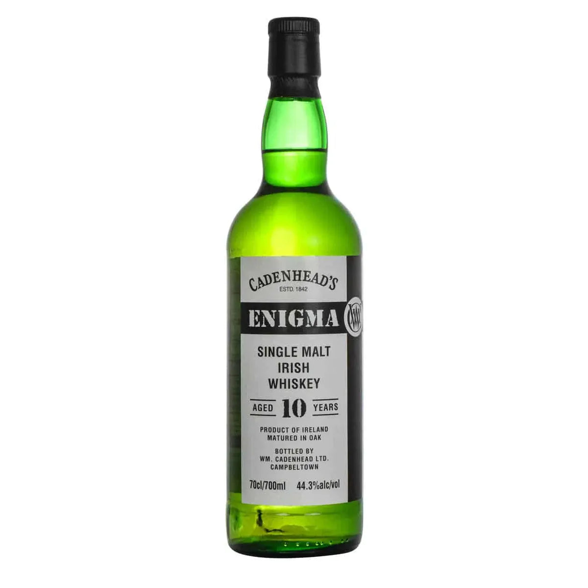 Cadenhead's Enigma 10 Year Old Single Malt Irish Whiskey