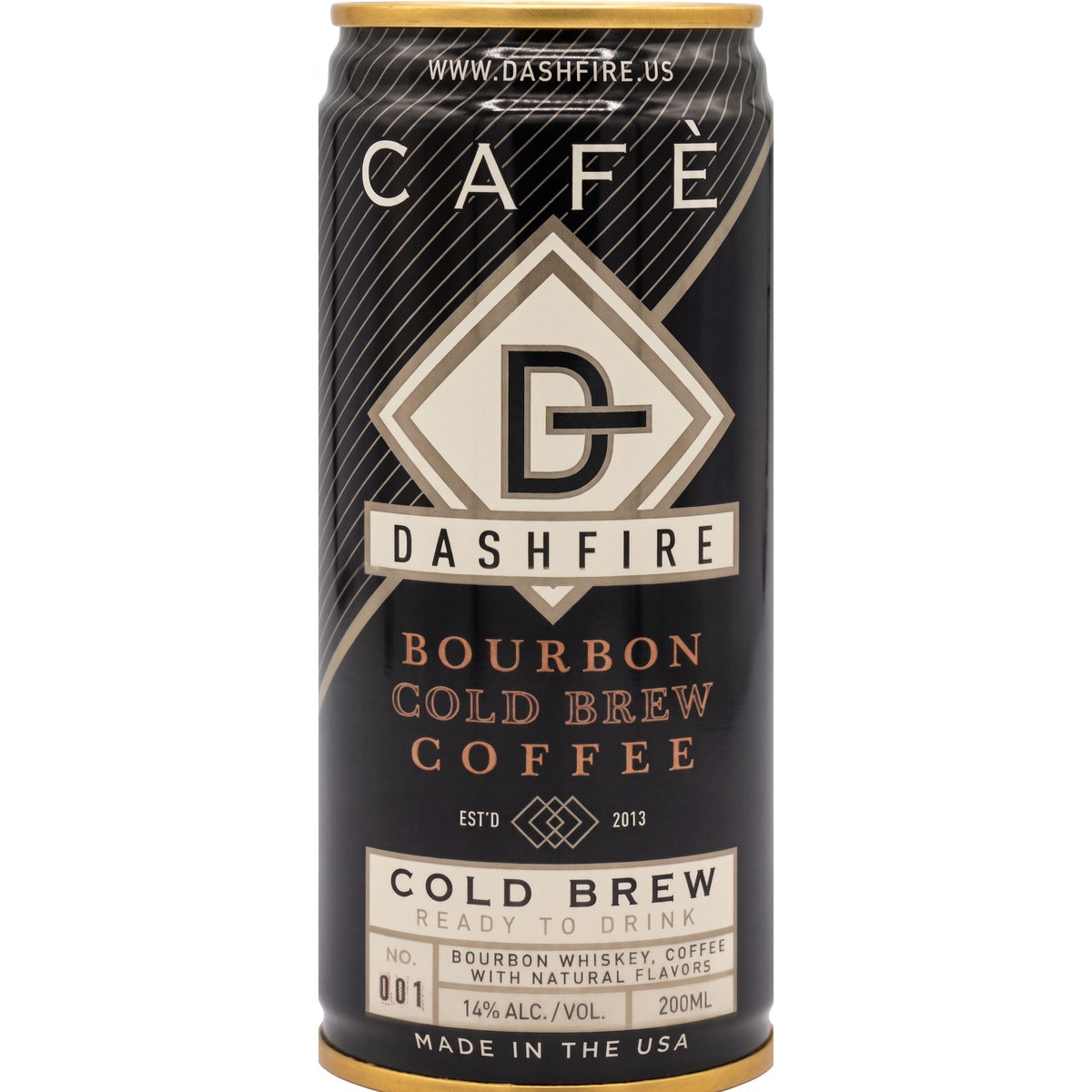 Cafe Dashfire 'Bourbon Cold Brew Coffee' Cocktail 200ml